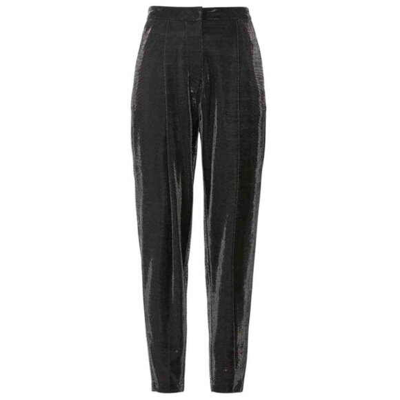 Habitual Black Metallic EASTON Pants Size 4 AS IS - Picture 2 of 8